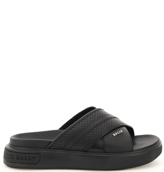  Dép Nữ Bally Sandals 'Black' 