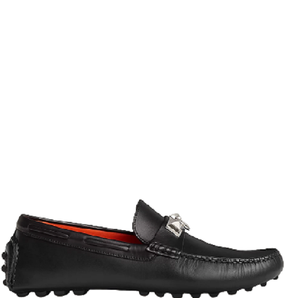  Giày Nam Hermes Irving Moccasin 'Noir' 