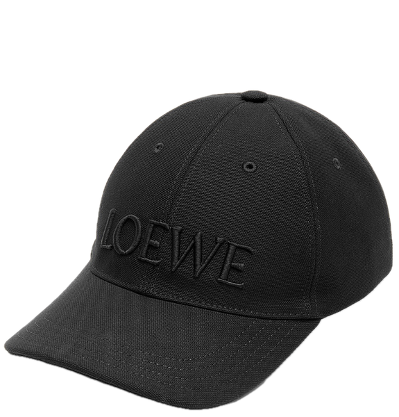  Mũ Loewe Cap In Canvas 'Black' 