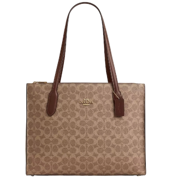  Túi Nữ Coach Tote Nina 'Tan' 