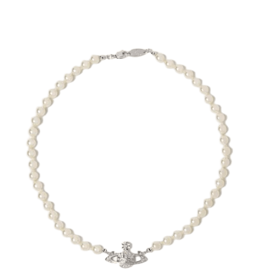 Dây Chuyền Nữ Vivienne Westwood Mini Choker 'Silver