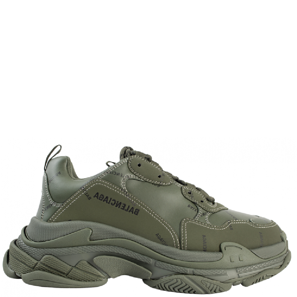  Giày Balenciaga Triple S Sneakers 'Green' 