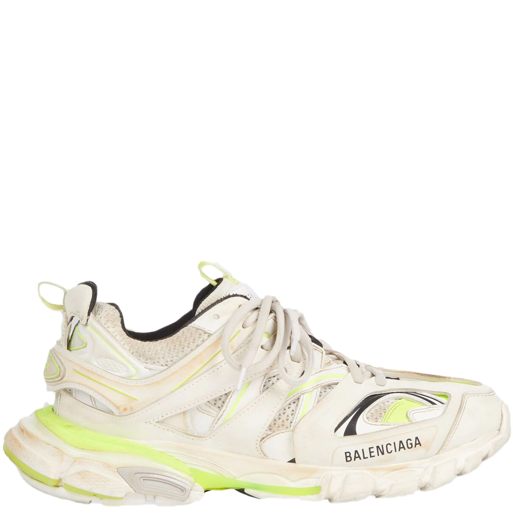  Giày Balenciaga Track Worn Out In White 'Fluo Yellow' 