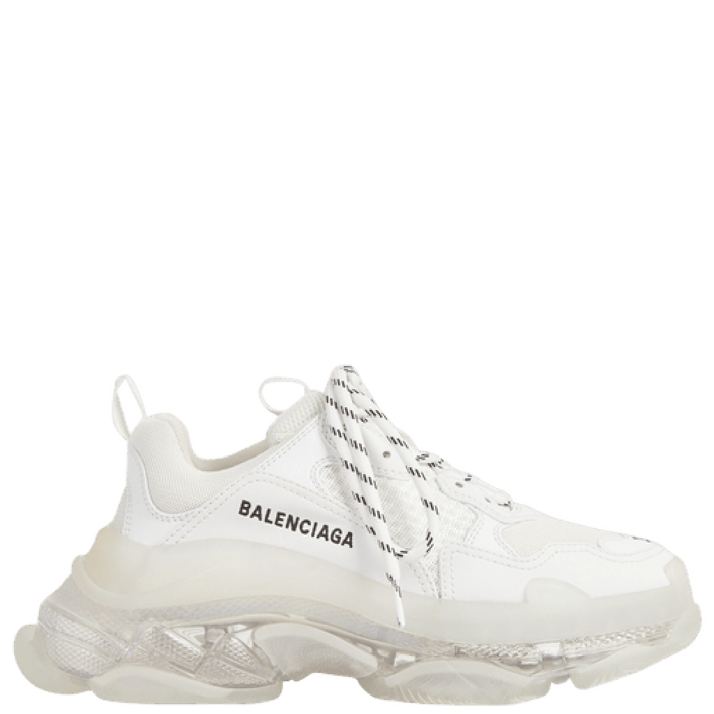 Giày Nam Balenciaga Triple S Clear Sole 'White' 541624-W2FB1-9000