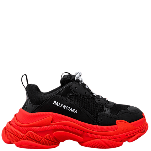  Giày Nam Balenciaga Triple S Sneaker 'Black Red' 