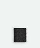  Ví Nam Bottega Veneta Intrecciato Folded Coin Purse 'Nero' 