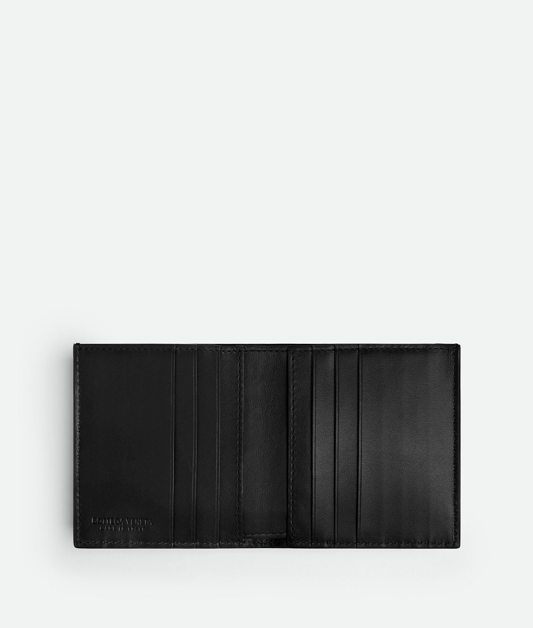  Ví Nam Bottega Veneta Intrecciato Slim Bi-Fold Wallet 'Black' 