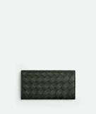  Ví Nam Bottega Veneta Intrecciato Long Wallet 'Dark Green' 