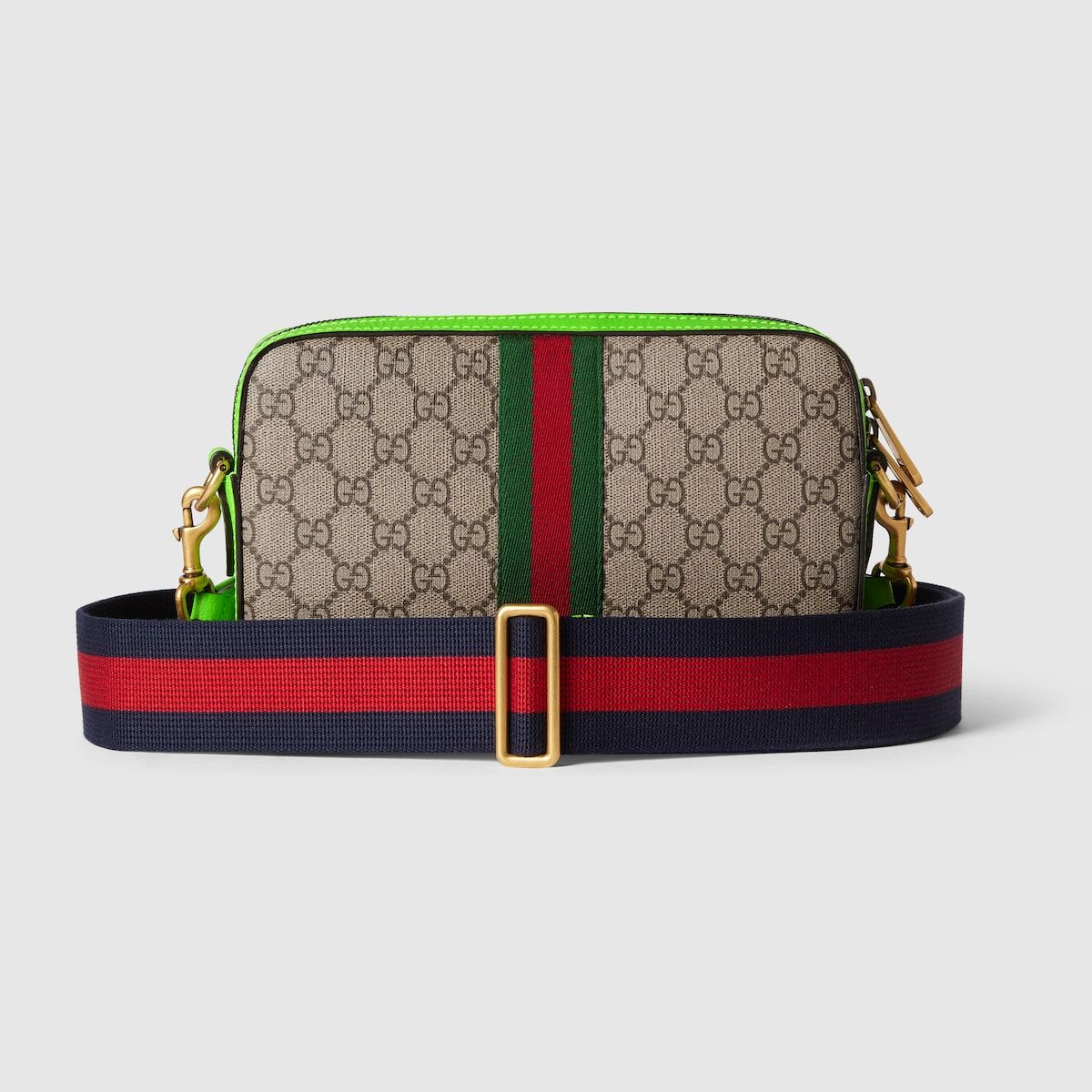  Túi Nam Gucci Ophidia Small Crossbody Bag 'Beige Green' 