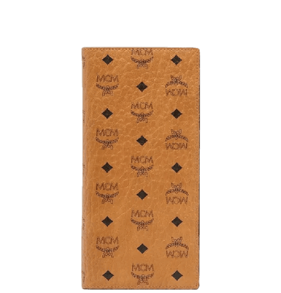  Ví Nam MCM Continental Wallet in Visetos Original 'Cognac' 