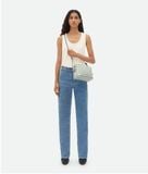  Túi Nữ Bottega Veneta Small Loop Camera Bag 'Agate Grey' 