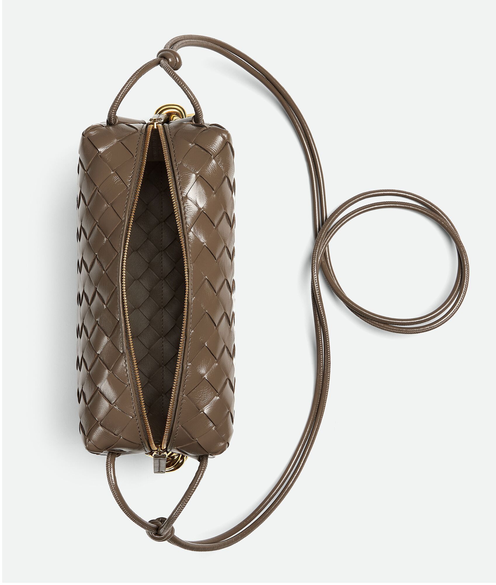  Túi Nữ Bottega Veneta Small Loop Camera Bag 'Taupe Grey' 