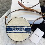  Túi Nữ Celine Casual Style Leather Logo Shoulder 'White' 
