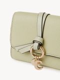  Ví Nữ Chloe Small Alphabet Tri-Fold 'Light Eucalyptus' 