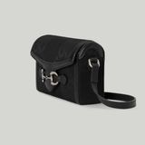  Túi Nữ Gucci Horsebit 1955 Jumbo GG Mini Bag 'Black' 