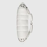  Túi Nữ Gucci Horsebit Chain Small Shoulder Bag 'White' 