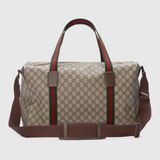  Túi Nữ Gucci Large Duffle Bag With Web 'Beige Ebony' 