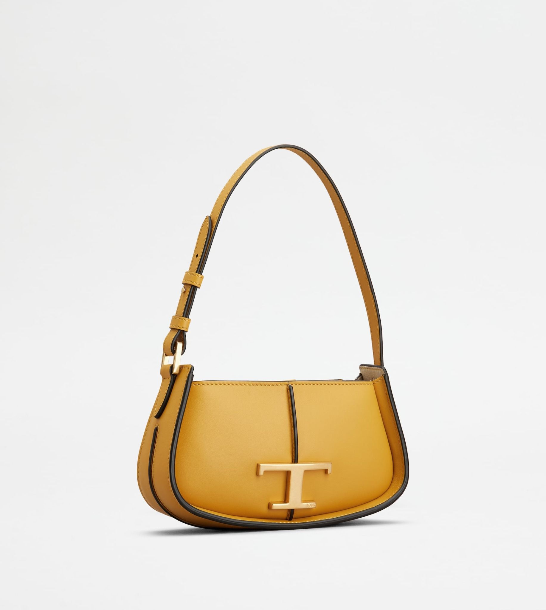  Túi Nữ Tod's T Timeless Shoulder Bag Leather Micro 'Yellow' 