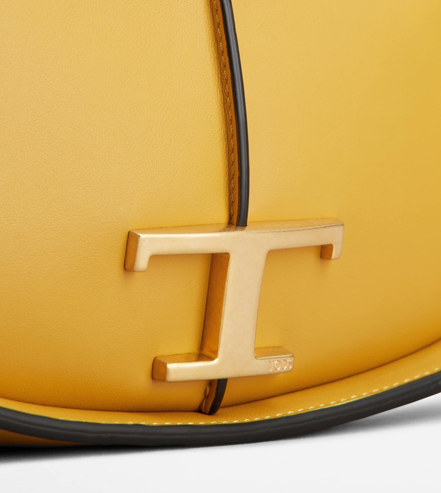  Túi Nữ Tod's T Timeless Shoulder Bag Leather Micro 'Yellow' 