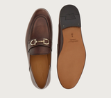  Giày Nam Salvatore Ferragamo Loafer Gancini 'Chocolate' 