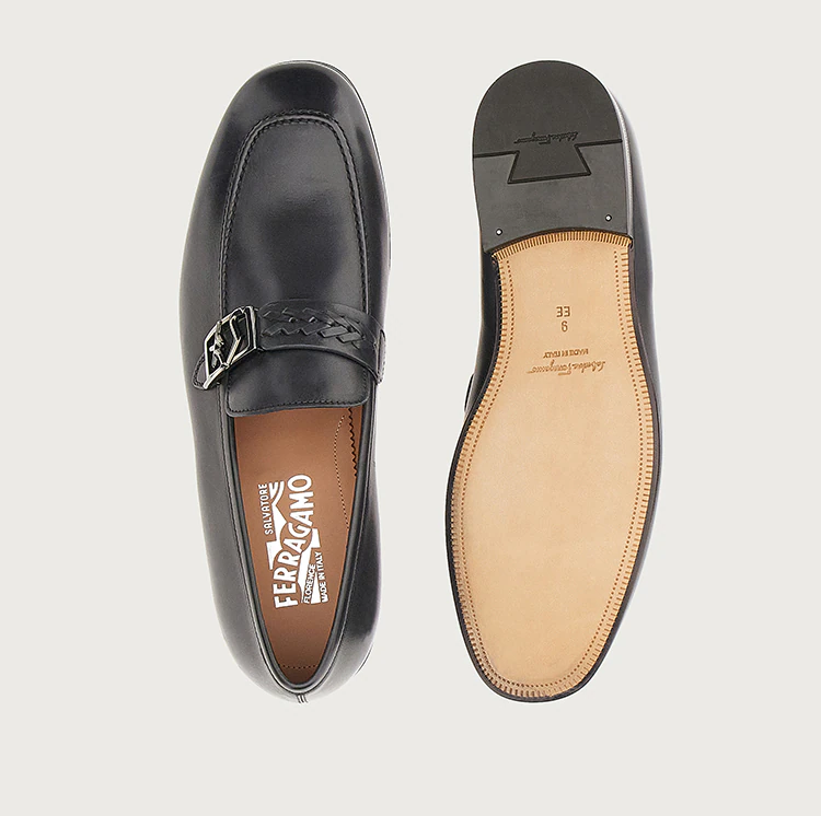  Giày Nam Salvatore Ferragamo Loafer SF 'Stromboli Sand' 