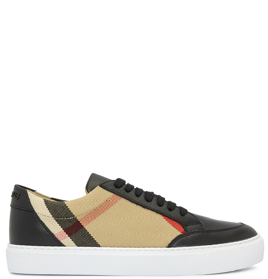 Giày Nữ Burberry 'New Salmond' Sneakers 'Black Beige