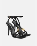  Giày Nữ Versace Crystal Medusa '95 Sandals 'Black' 