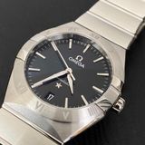 Đồng Hồ Nữ Omega Constellation Quartz Black Dial Ladies 