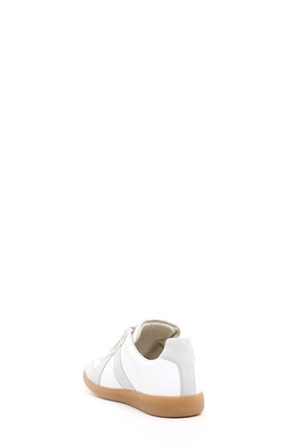  Giày Nam Maison Margiela Calfskin Replica Sneakers 'White Grey' 