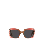  Kính Nữ Marc Jacobs Wrapped Rectangle Sunglasses 'Red Multi' 