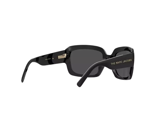  Kính Nữ Marc Jacobs Wrapped Rectangle Sunglasses 'Black' 