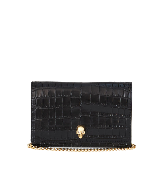  Túi Nữ Alexander McQueen Small Skull Bag 'Black' 
