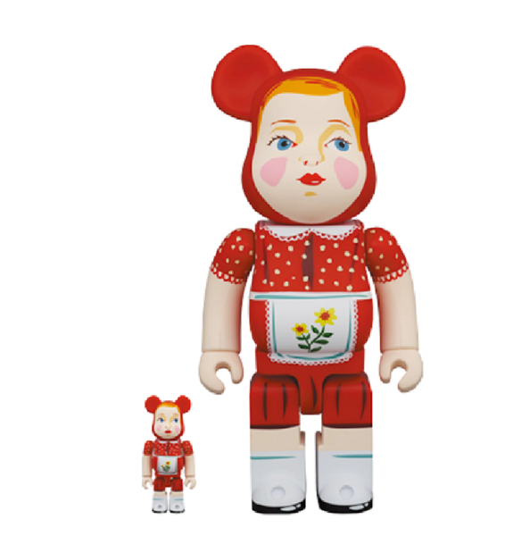  Mô Hình Bearbrick X Nathalie Lete Chaperon Rouge 