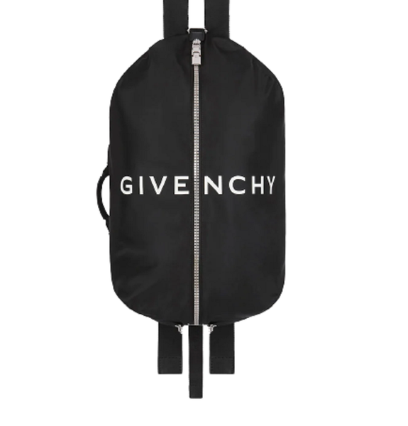  Túi Givenchy Nam G-zip Backpack Adjustable Nylon 'Black' 