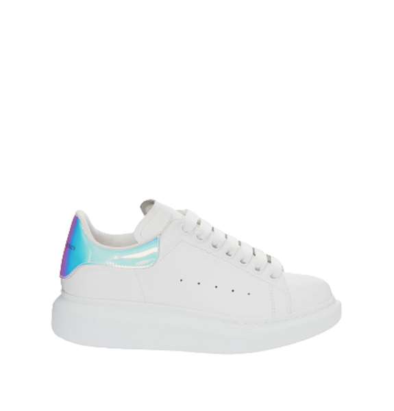  Giày Nữ Alexander McQueen Oversized Sneaker 'Shock Pink' 