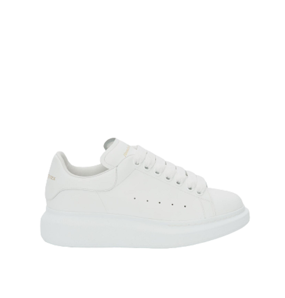  Giày Nữ Alexander McQueen Oversized Sneaker 'White' 