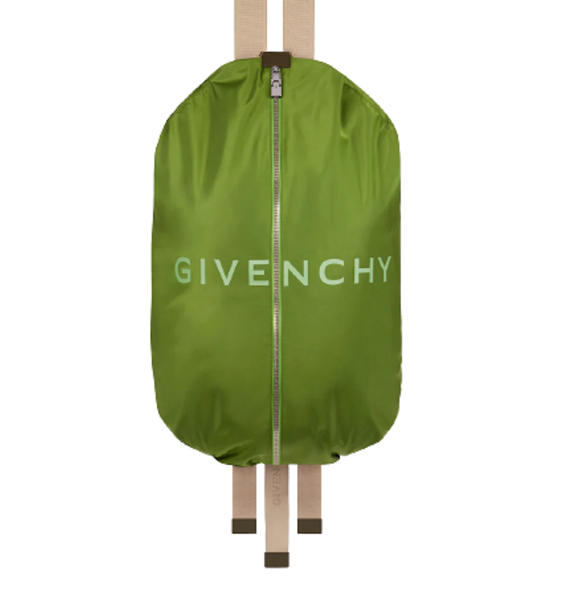  Túi Givenchy Nam G-zip Backpack Adjustable Nylon 'Green' 