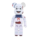  Mô Hình Bearbrick X Ghostbusters Stay Puft Marshmellow Man Angry Face 