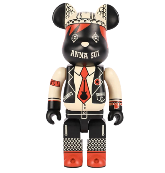  Mô Hình Bearbrick Anna Sui “Red & Beige” 