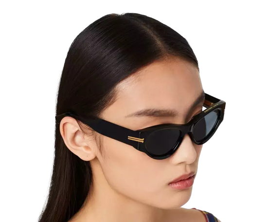  Kính Nữ Marc Jacobs Icon Cat Eye Sunglasses 'Black' 