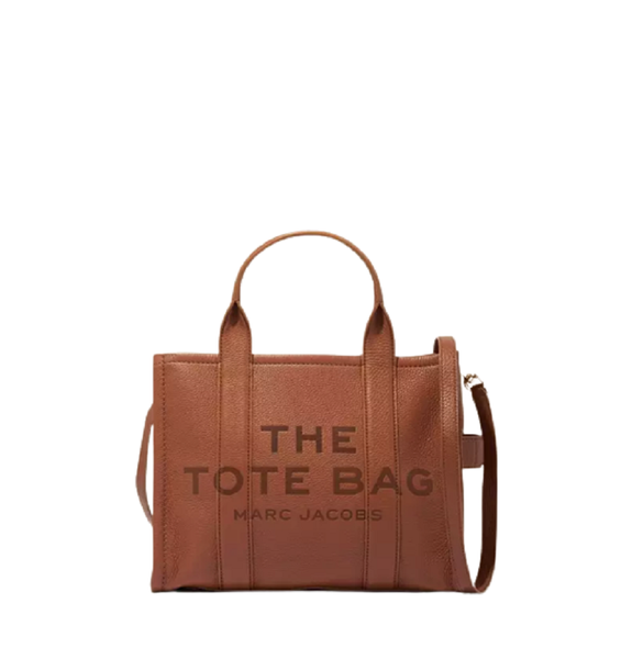 Túi Marc Jacobs Leather Small Tote Bag 'Argan Oil' 