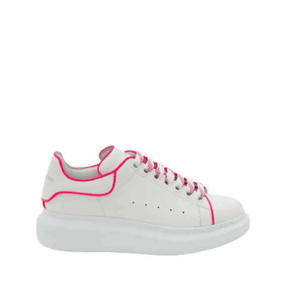  Giày Nữ Alexander McQueen Oversized 'Neon Pink' 