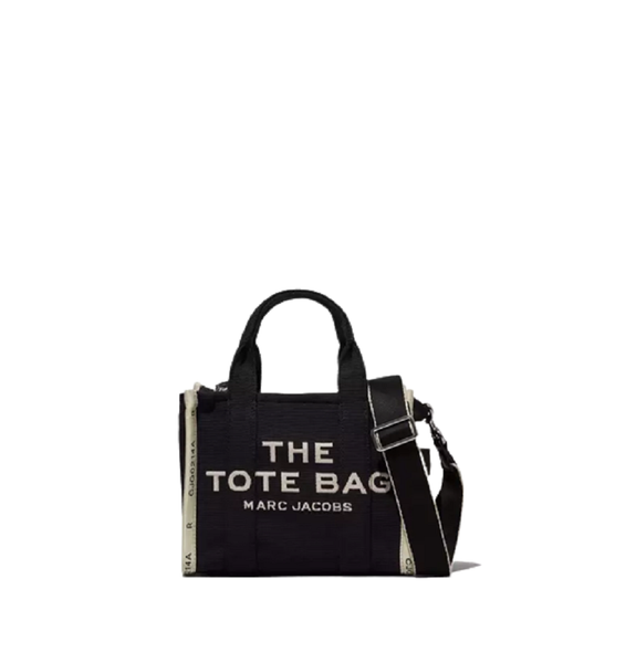  Túi Marc Jacobs Jacquard Mini Tote Bag 'Black' 