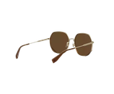  Kính Nữ Marc Jacobs Round Hexagon Metal Sunglasses 'Gold Black' 