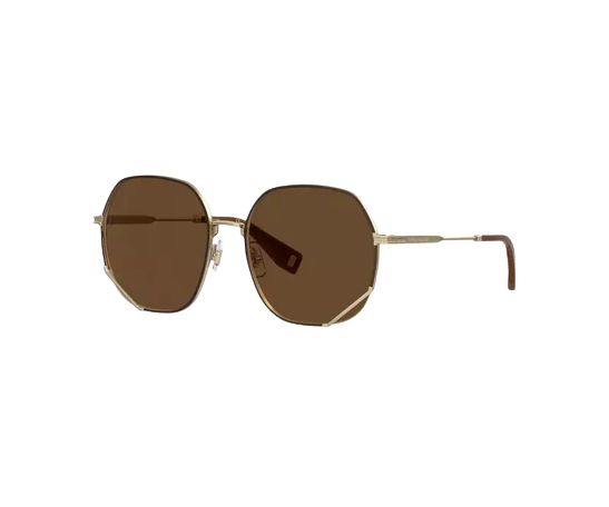  Kính Nữ Marc Jacobs Round Hexagon Metal Sunglasses 'Gold Black' 