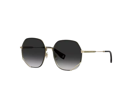  Kính Nữ Marc Jacobs Round Hexagon Metal Sunglasses 'Gold Brown' 