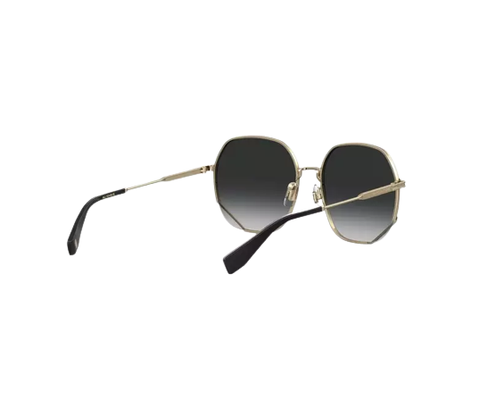  Kính Nữ Marc Jacobs Round Hexagon Metal Sunglasses 'Gold Brown' 