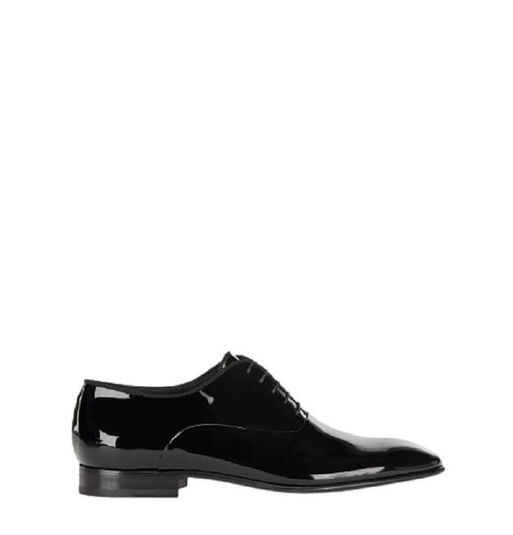  Giày Nam Hugo Boss Oxford Grosgrain Piping 'Black' 