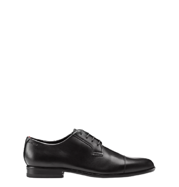  Giày Nam Hugo Boss Derby Polished Leather 'Black' 