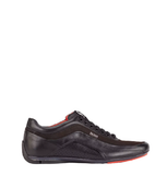  Giày Nam Hugo Boss Low Top Trainers Leather Suede 'Black' 